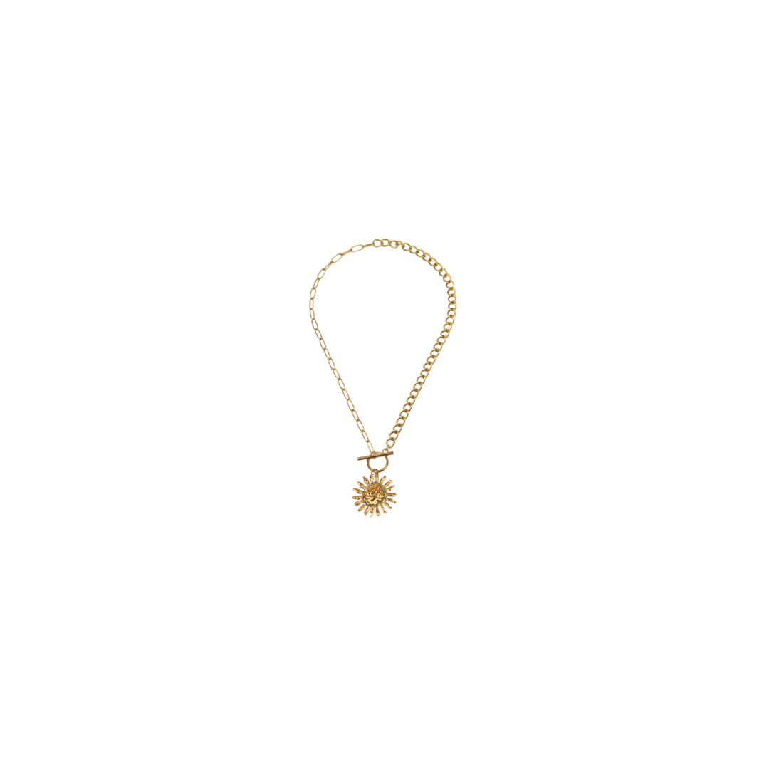 Sol Gold Necklace