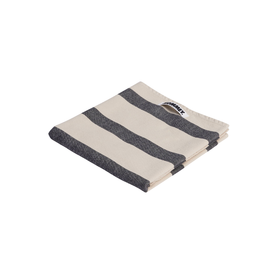 Hommey Tea Towel - Vanilla Bean Stripes