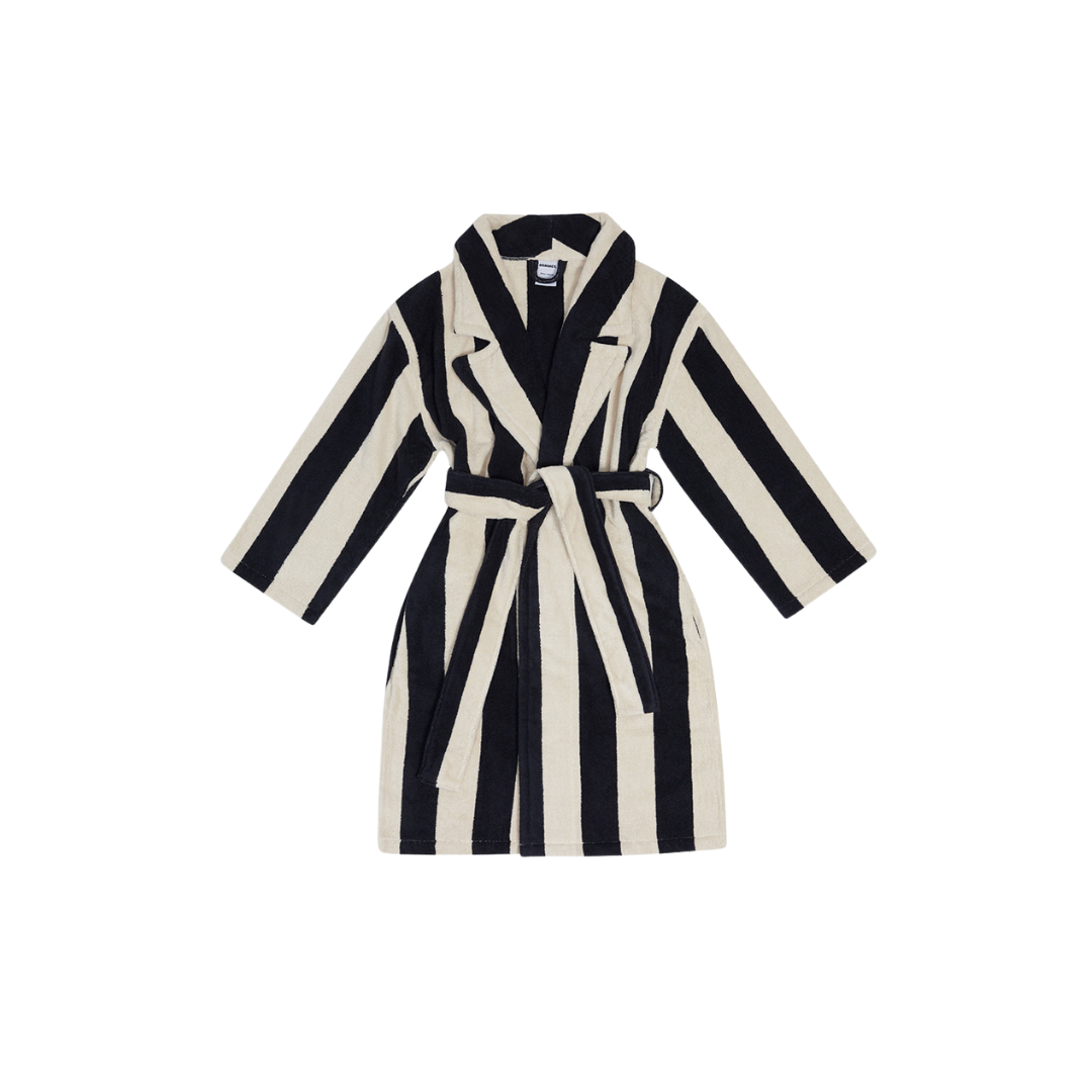 Hommey Robe - Vanilla Bean Stripes