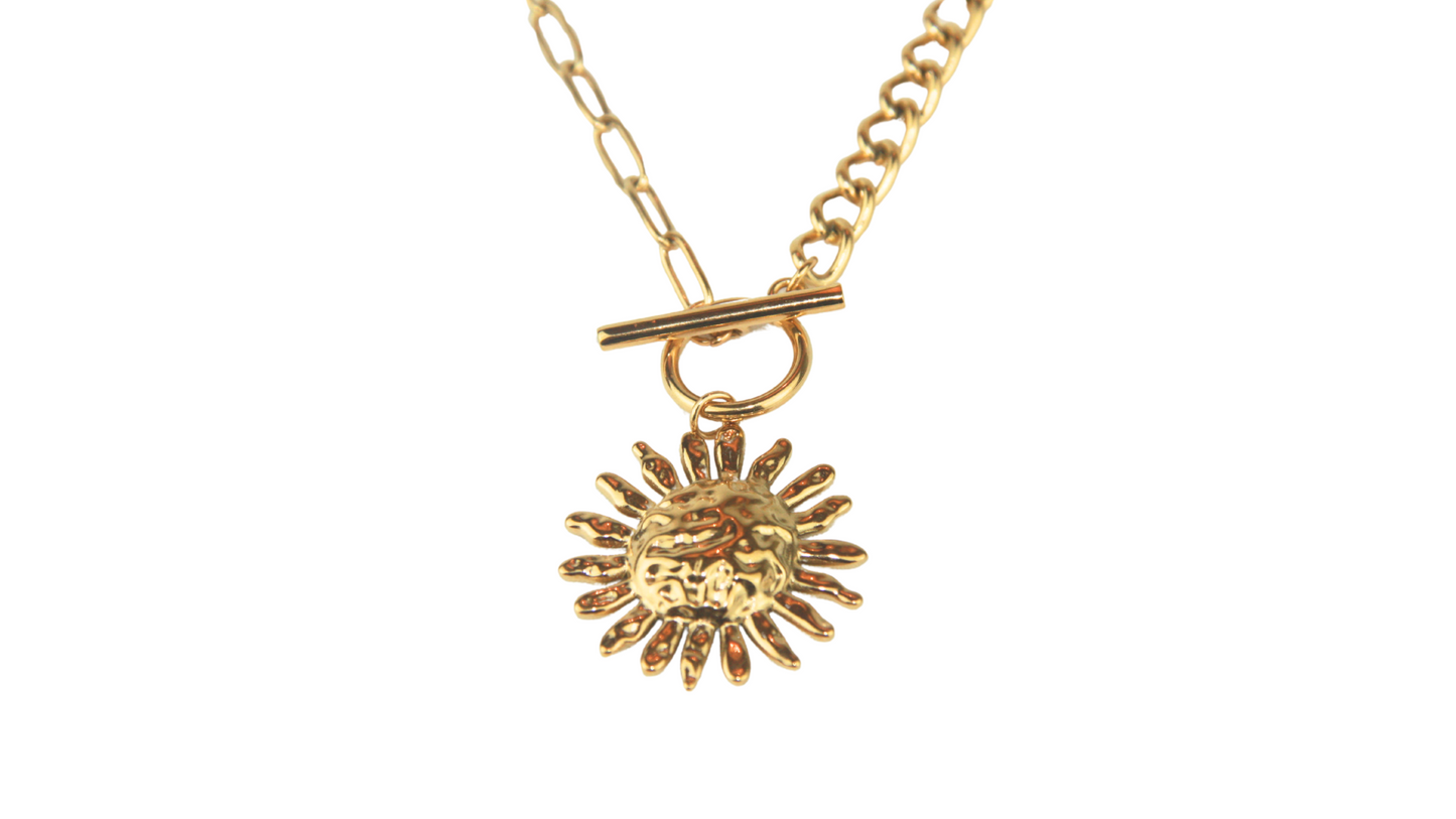 Sol Gold Necklace