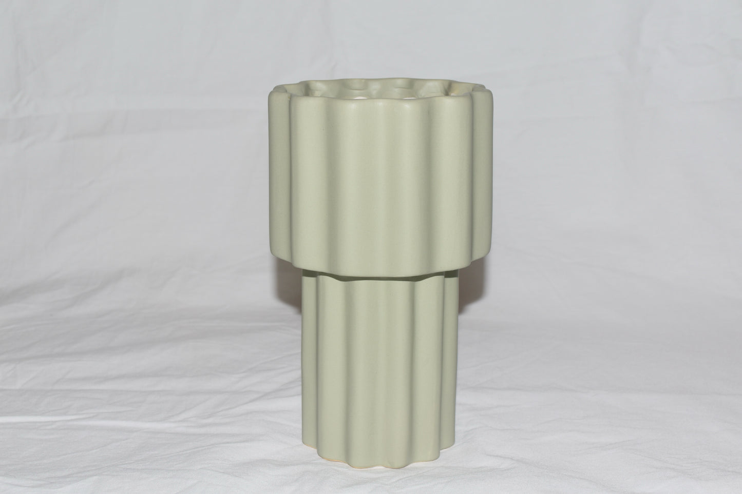 Rimba Ceramic Vase - Sage