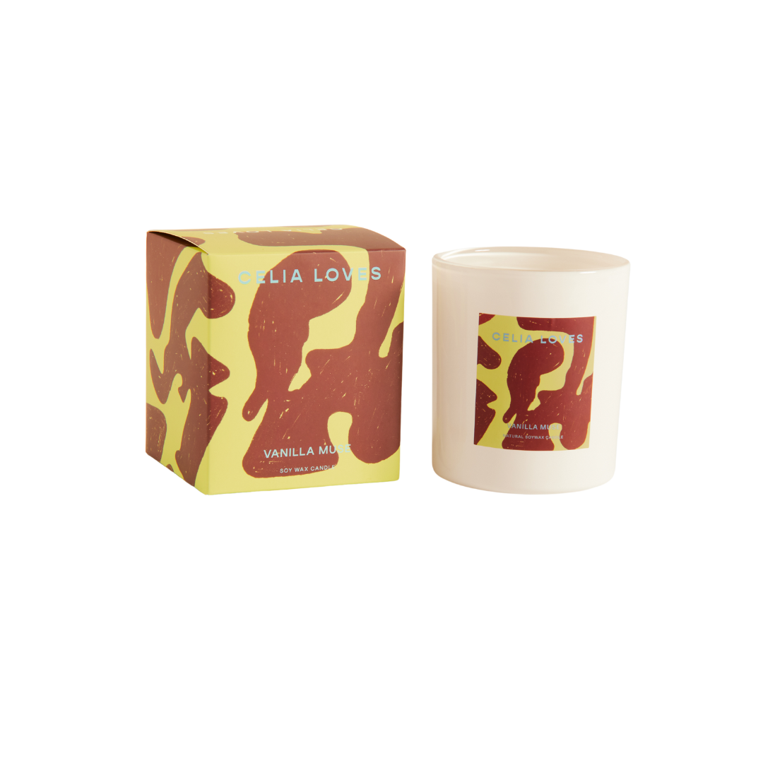 Celia Loves Vanilla Muse Candle 395gms