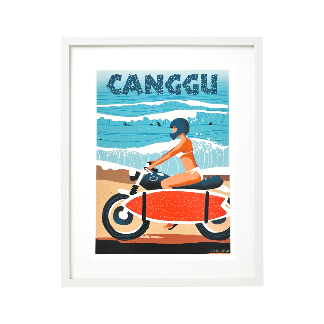 Canggu, Bali Print by Justine Missen