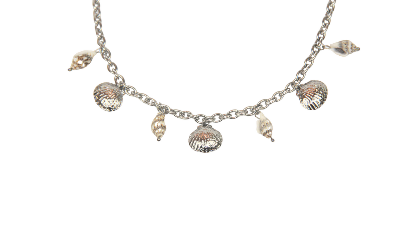 Azure Cove Silver Necklace