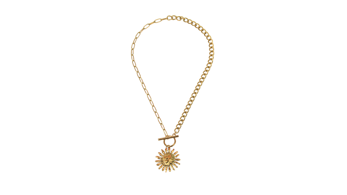 Sol Gold Necklace
