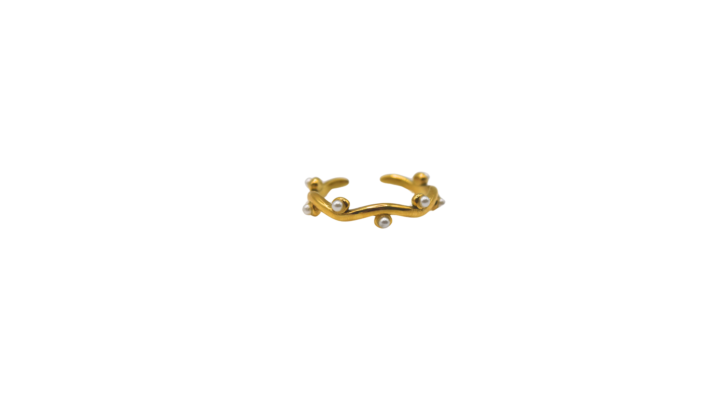 Pearl Gold Ring