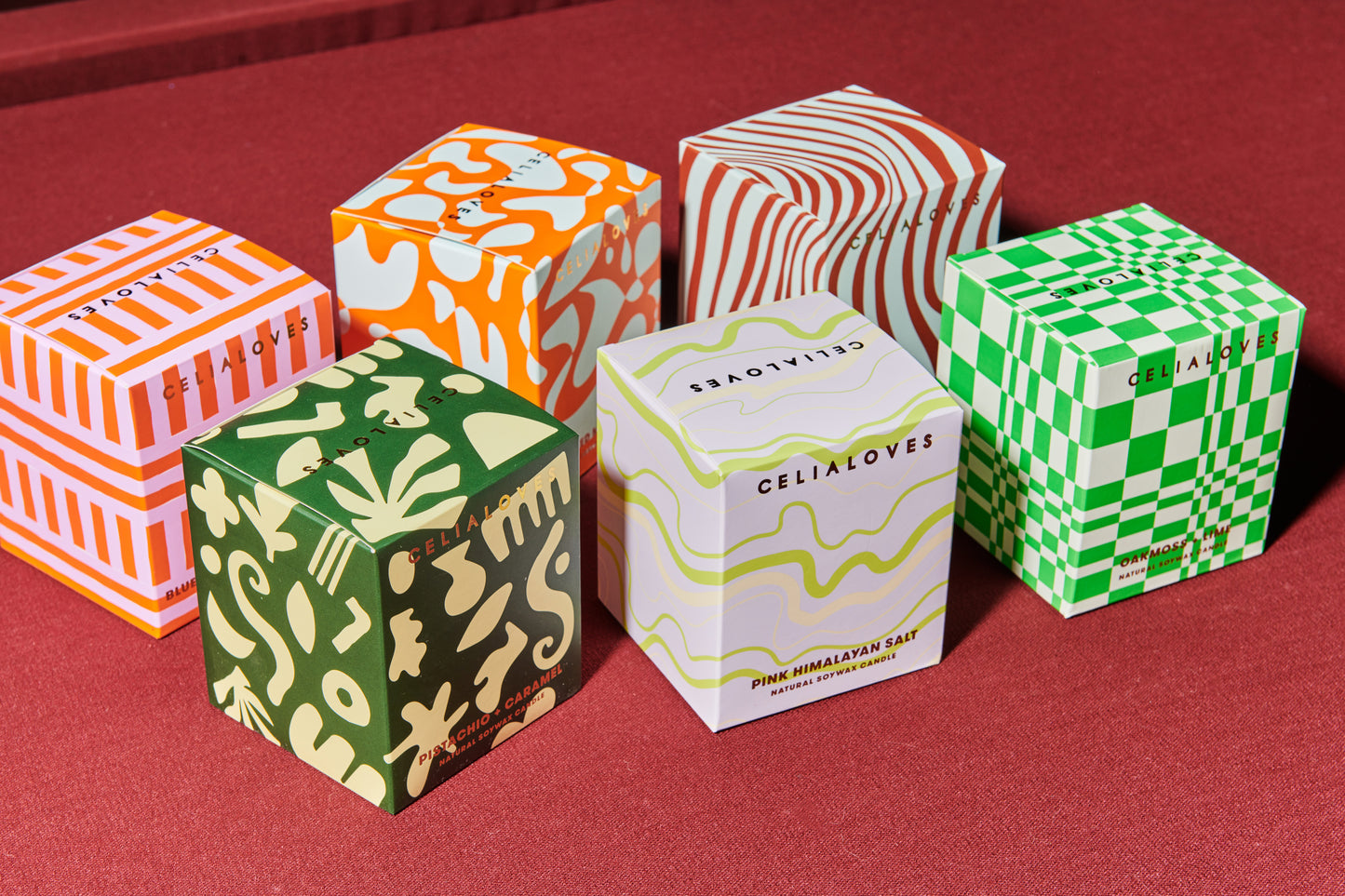 Celia Loves Pistachio & Caramel Candle 395gms