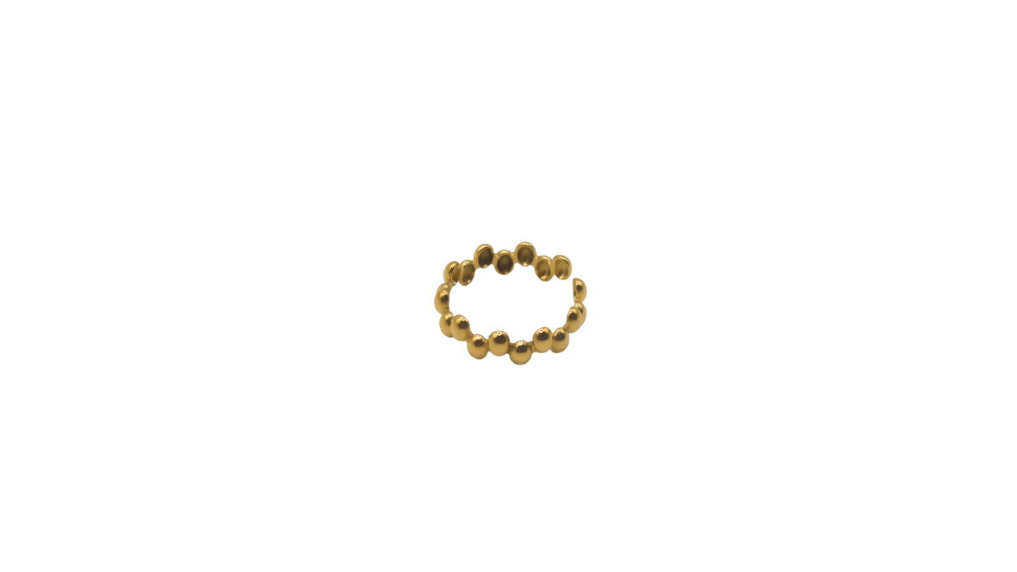 Bubble Gold Ring
