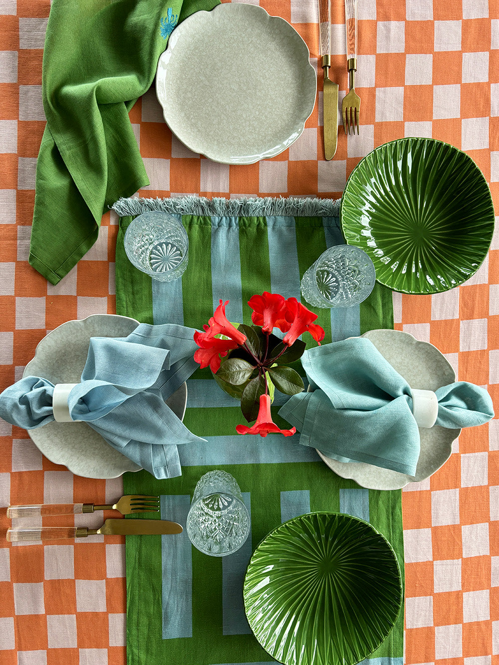 Loco Living Fruit Punch Esther Table Runner