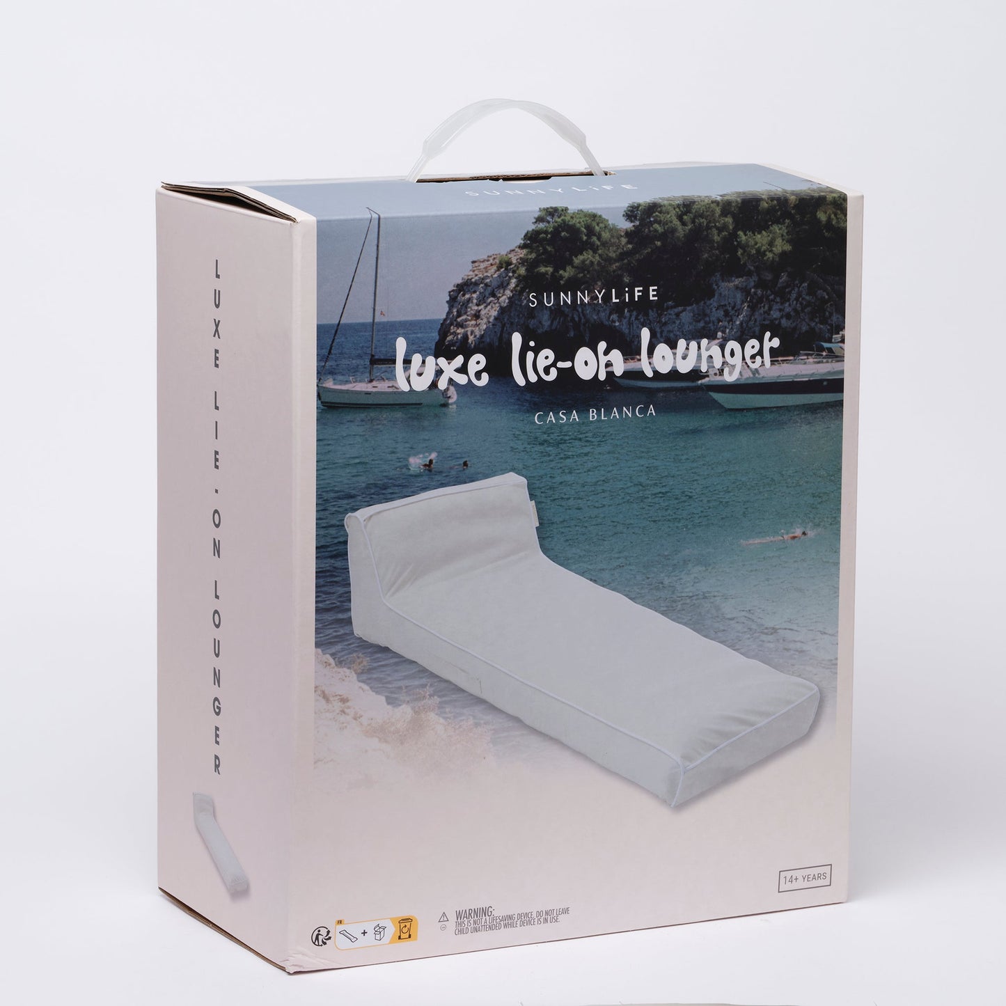 Sunny Life Luxe Lie-On Lounger – Casa Blanca