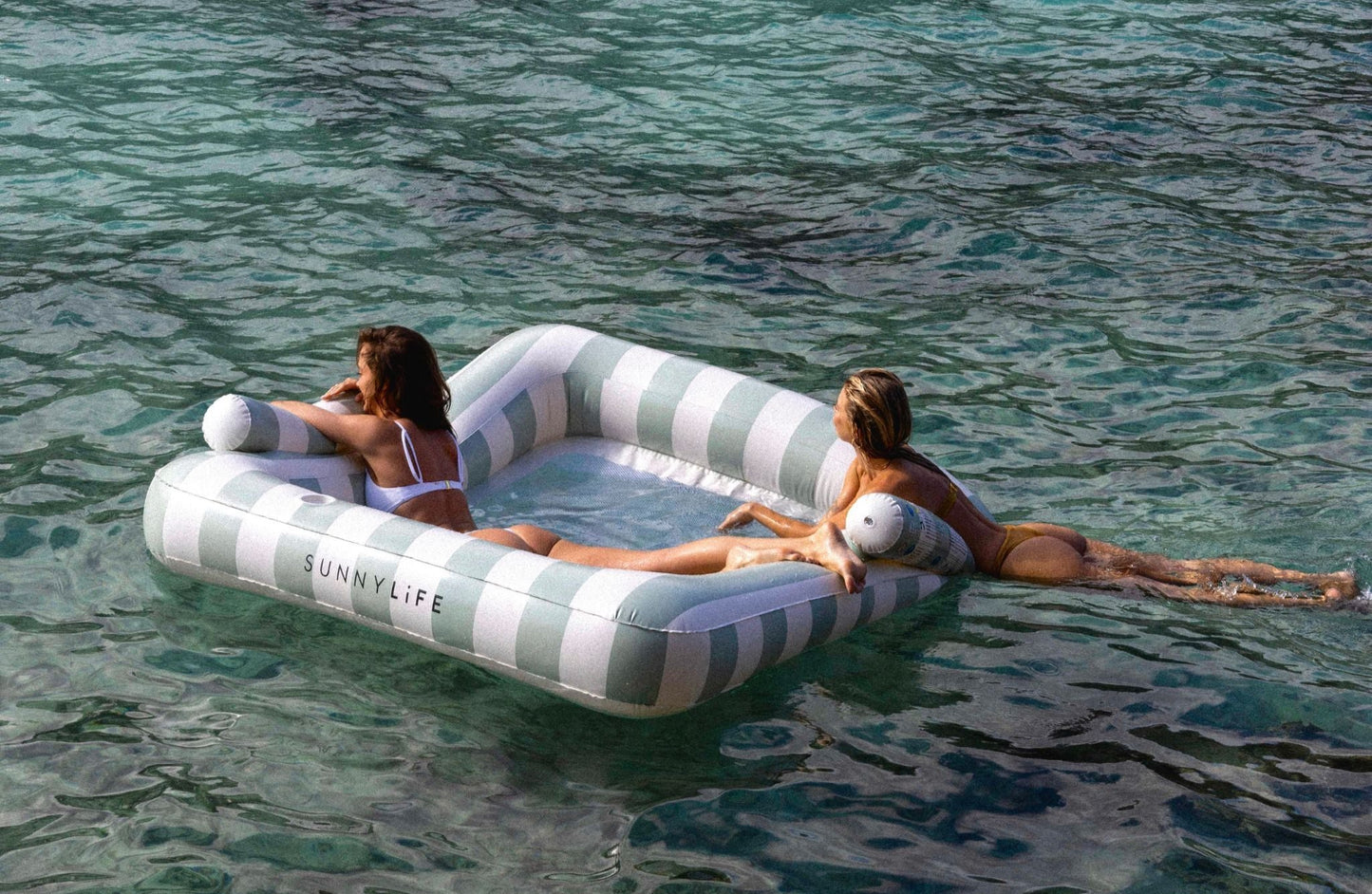 Sunny Life Deluxe Twin Hammock - The Vacay Soft Olive
