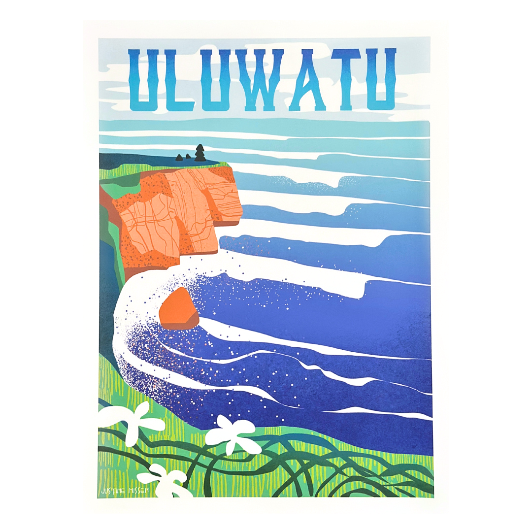 Uluwatu, Bali Print by Justine Missen