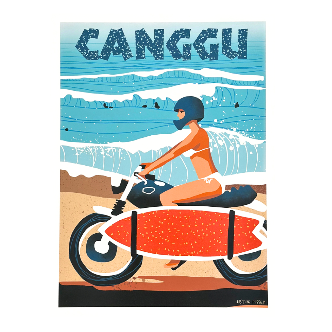 Canggu, Bali Print by Justine Missen