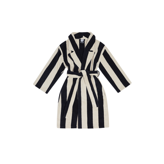 Hommey Robe - Vanilla Bean Stripes