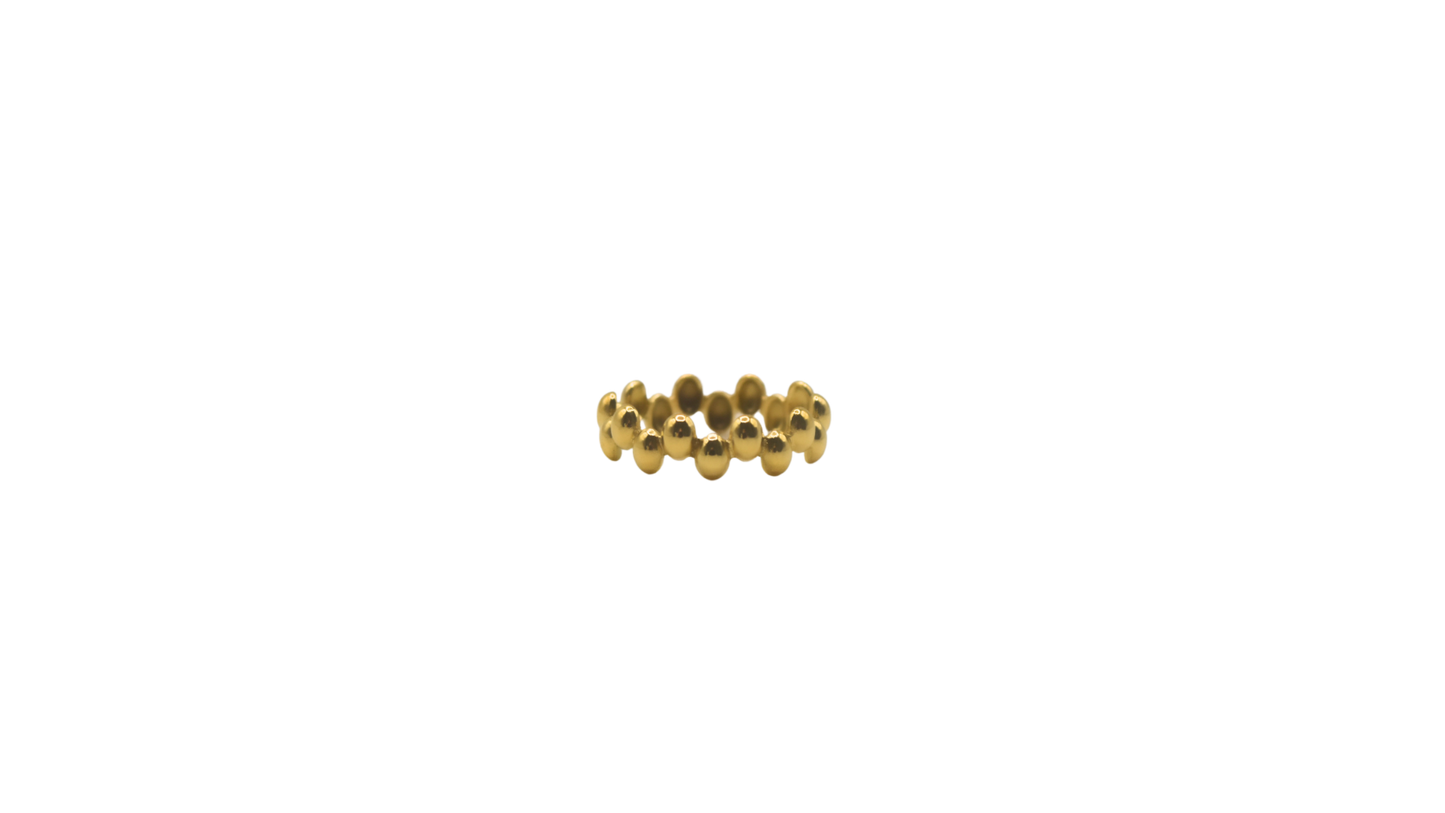 Bubble Gold Ring