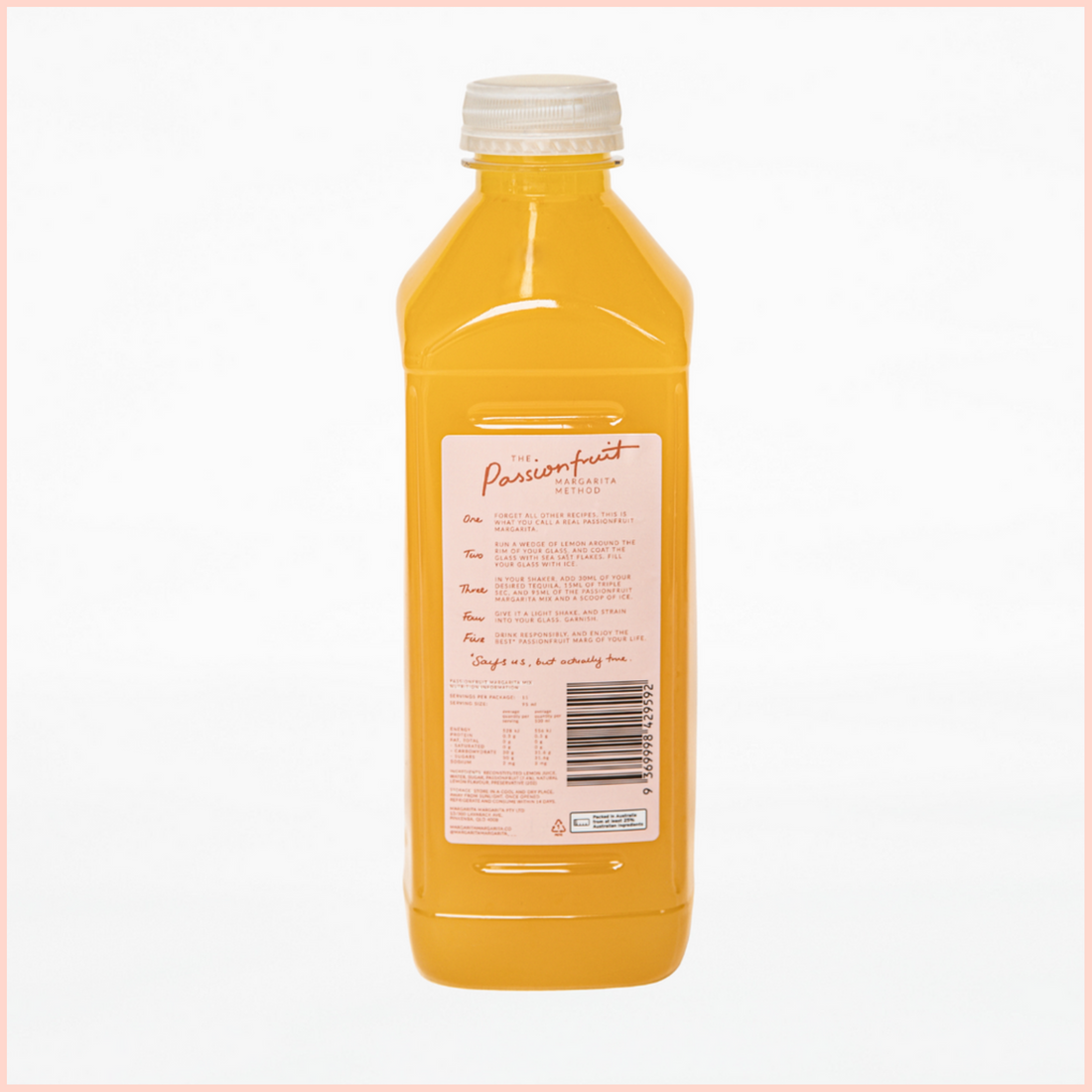 The Passionfruit Margarita Mix
